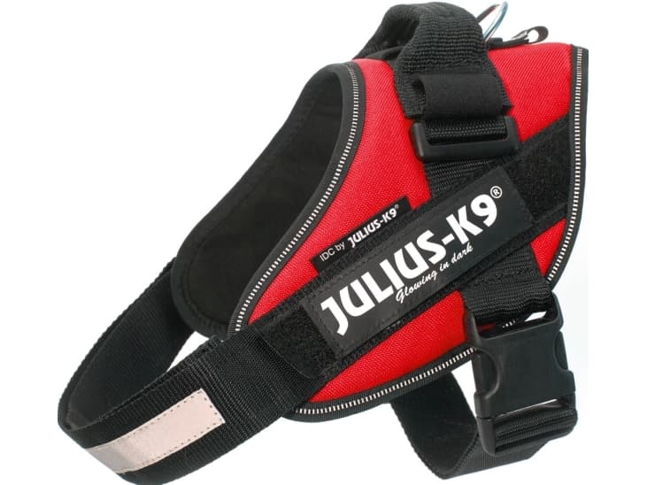 Julius-K9 K9 IDC Geschirr, Gr. 0, rot 58-76 cm