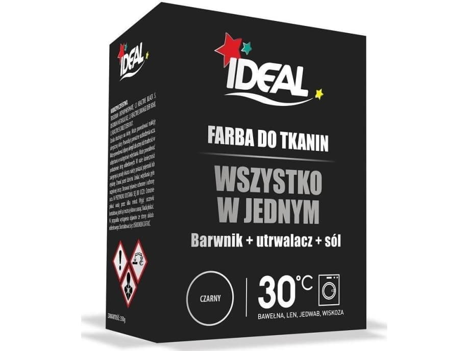 IDEAL_All-in-One-Kleidungsstück Farbstoff Schwarz 350g