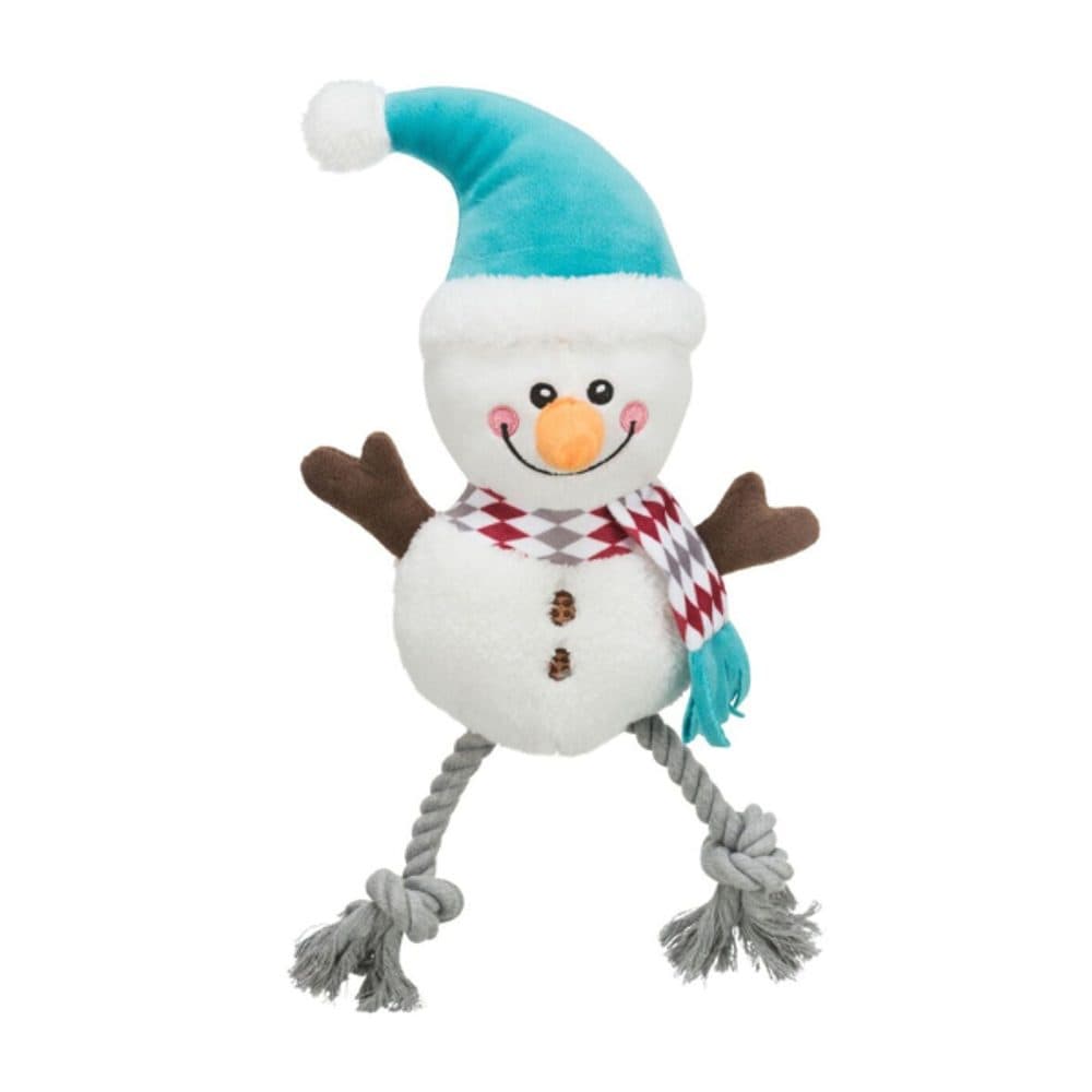 Weihnachts-SNOWMAN, Plüsch/Baumwolle, 41 cm