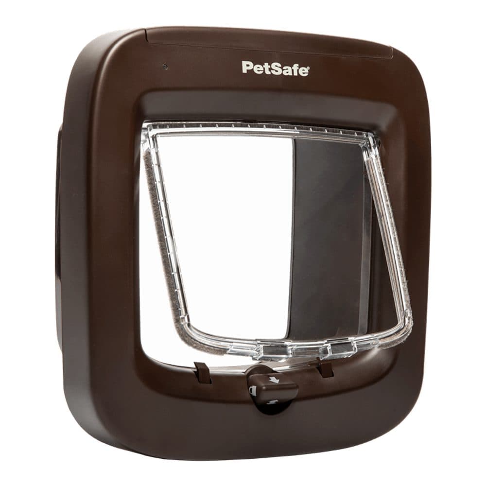 PetSafe® Mikrochip-Katzenklappe Braun - braun