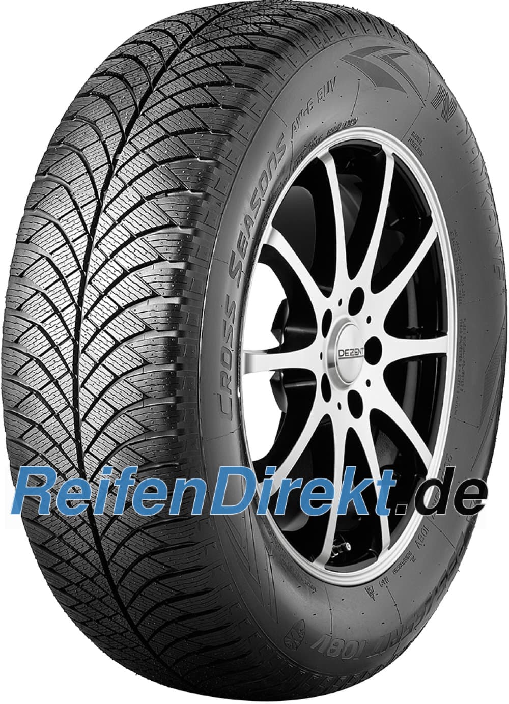 Nankang Cross Seasons AW-6 SUV ( 225/55 ZR19 103W XL, mit Felgenschutz (MFS) )