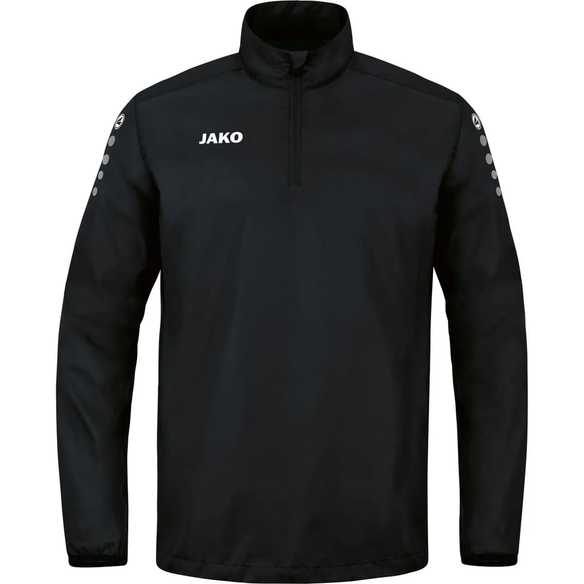 Jako Rainzip Team Regenjacke, schwarz