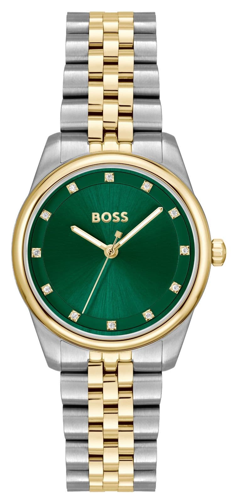BOSS Anmutiges, edles (32 mm) grünes Zifferblatt / uhr