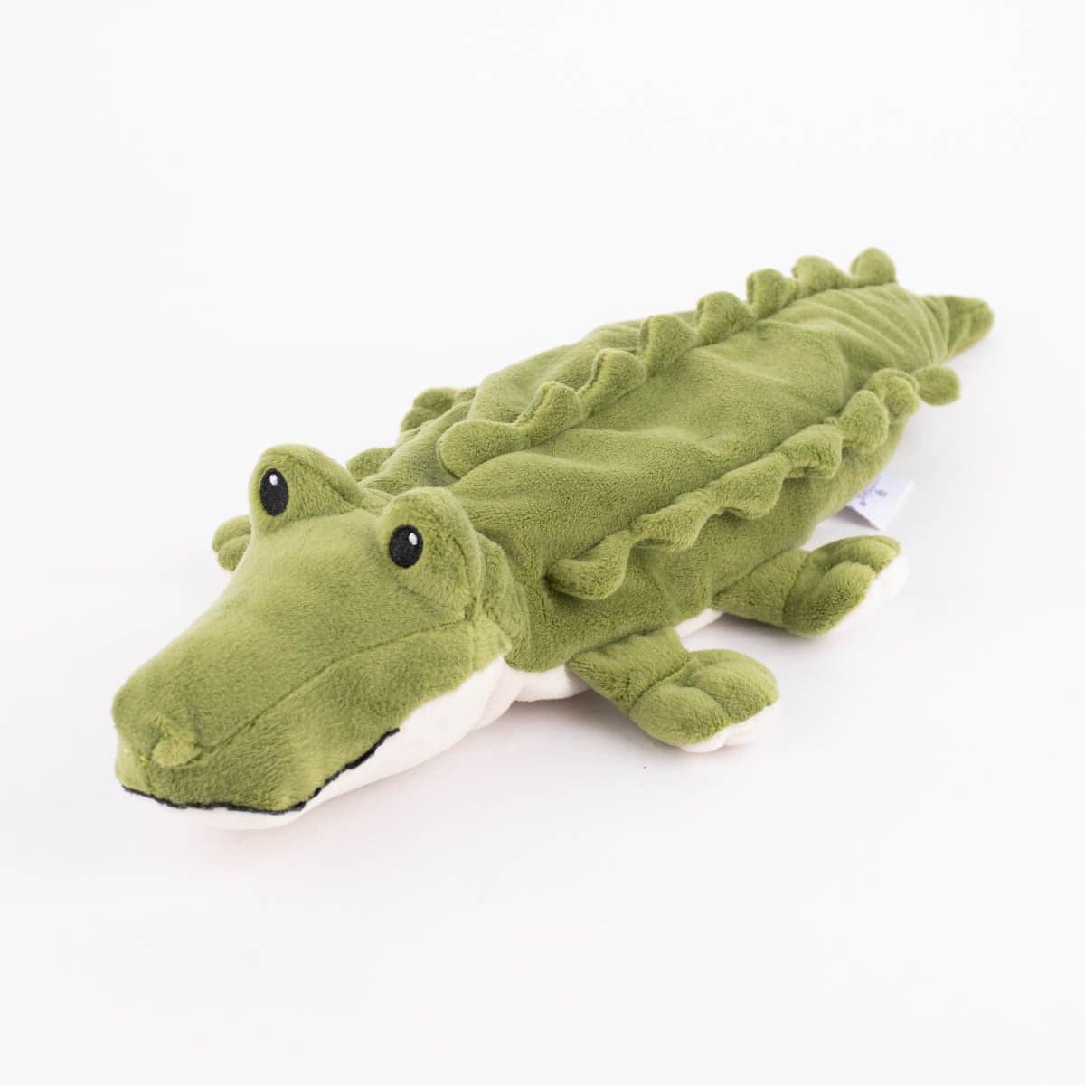 Warmies Mini Wärmestofftier Krokodil grün weiß schwarz 100% Hirse-Lavendelfüllung