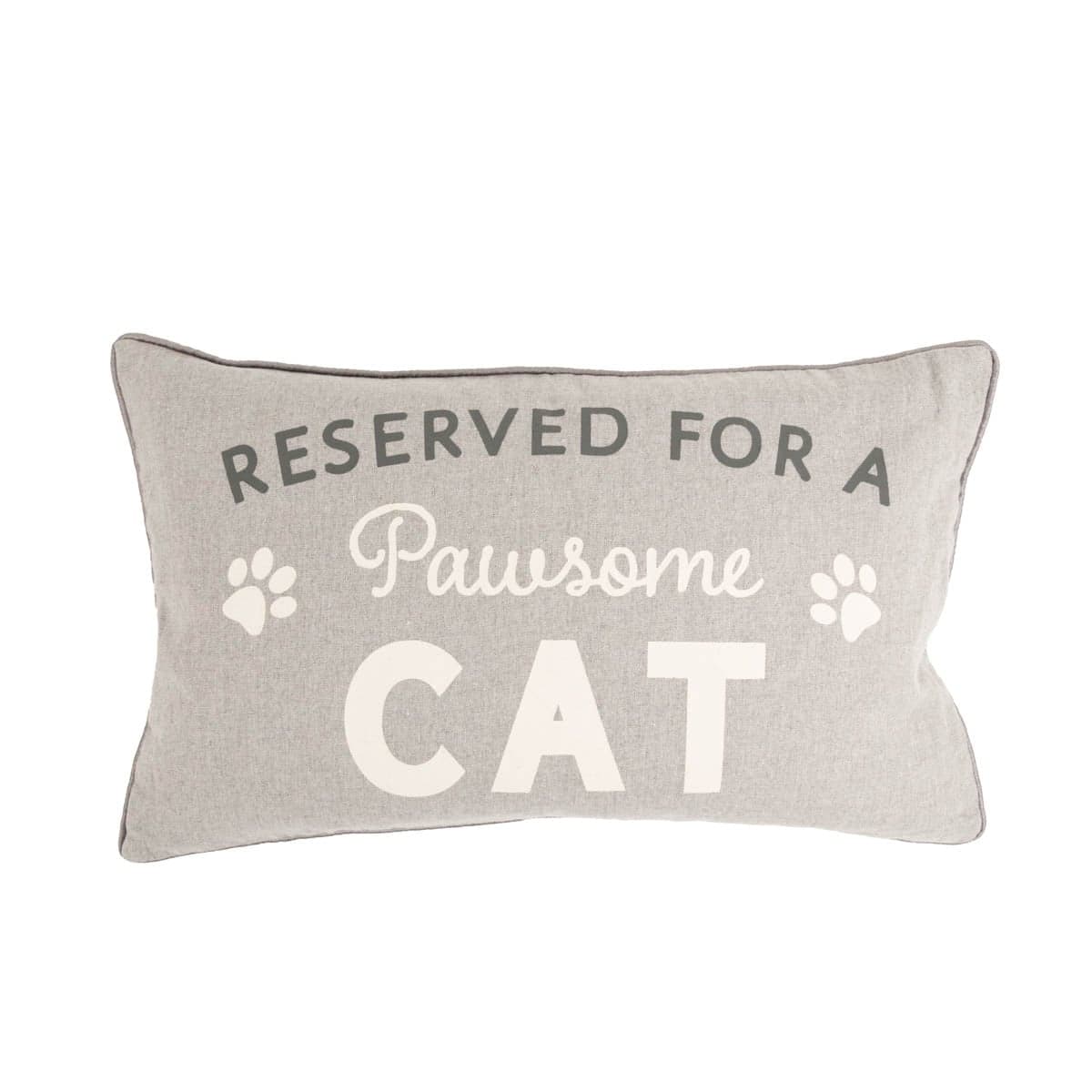 Kissenhülle Reserved for a Pawsome Cat 30x50m von Sass & Belle