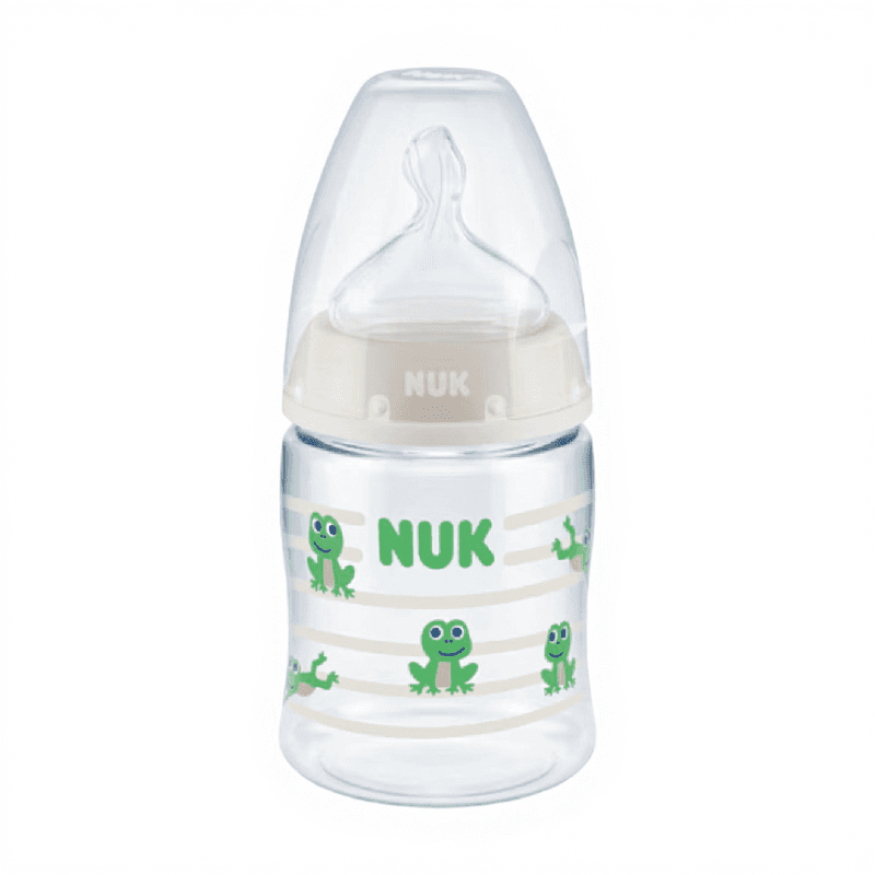 NUK First Choice+ PA Flasche mit Temperaturkontrolle (0-6 Monate) 150 ml