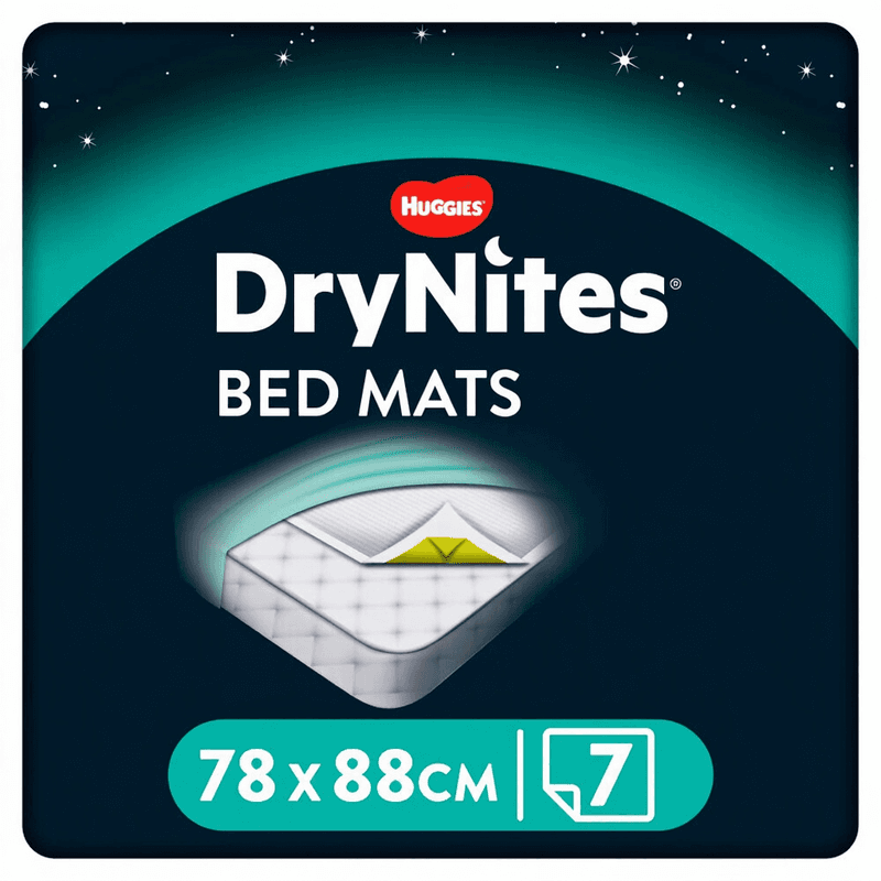 Huggies DryNites Einweg-Bettschutzauflagen 78 x 88cm 7 Stück