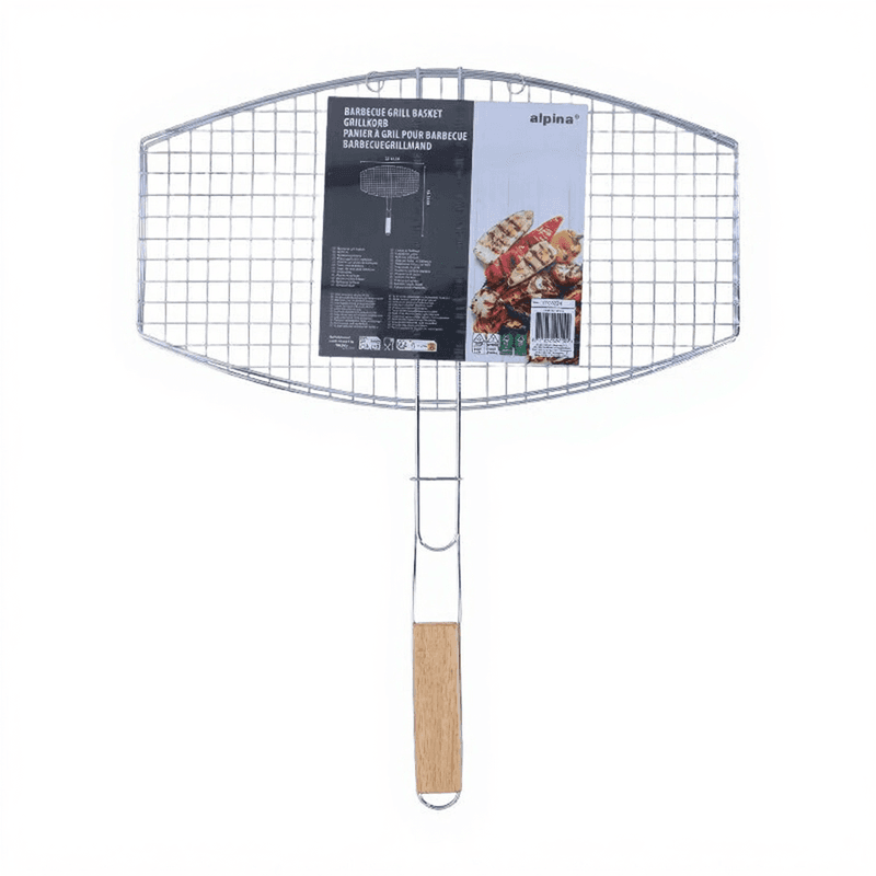 Alpina Grillkorb 55 x 45 x 1,5 cm oval