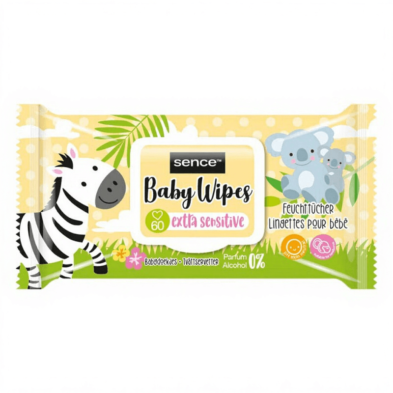 Sence Baby-Feuchttücher - Extra Sensitiv 60 Stk.
