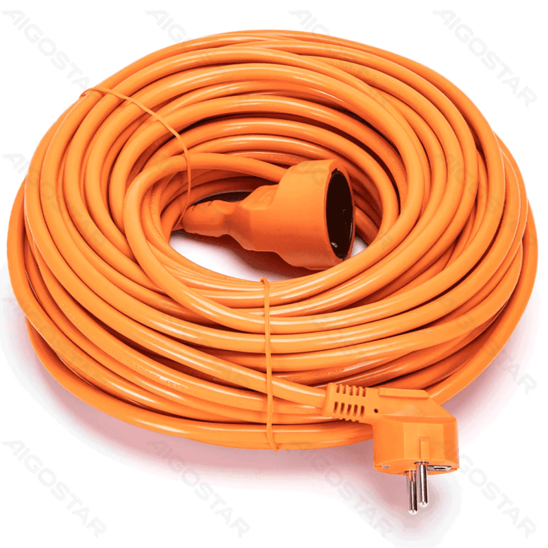 Aigostar Schuko-Verlängerungskabel/3G1,5 mm²/30 m/Orange