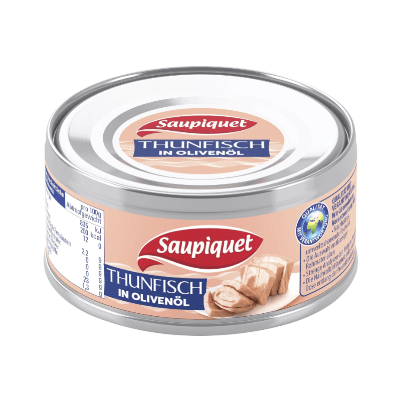 Saupiquet Thunfischstücke in Olivenöl 140g