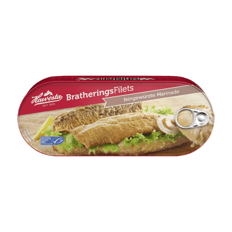 Hawesta Gebratene Heringe Eingelegt in Würzsauce 325g