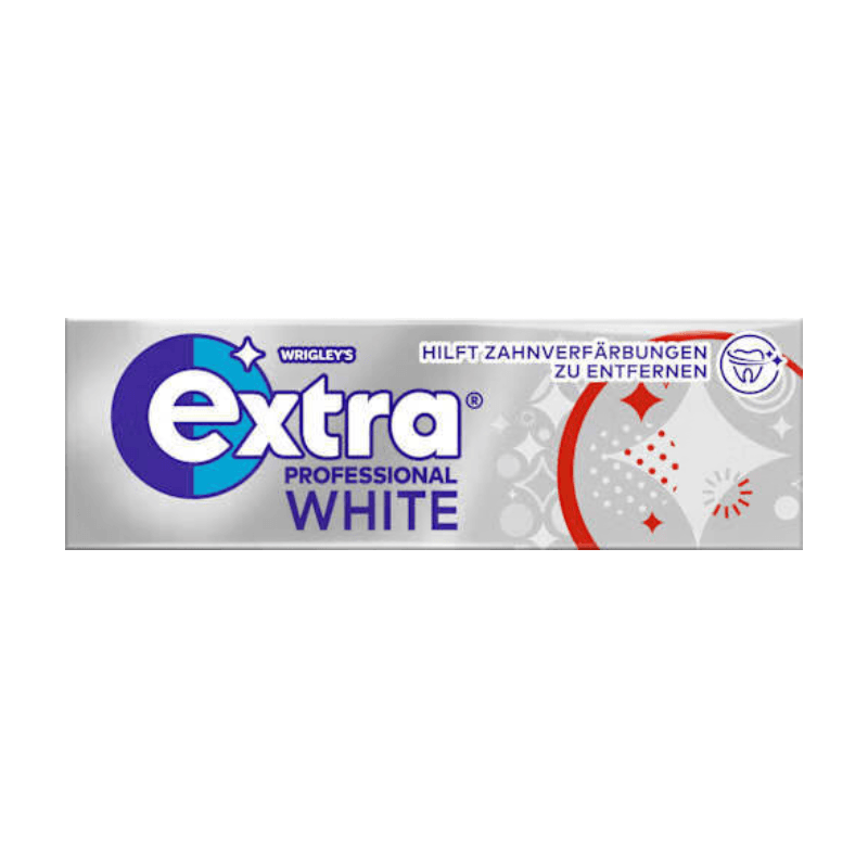 Wrigley's Extra Kaugummi Professionelles Weiß, 10 Stück
