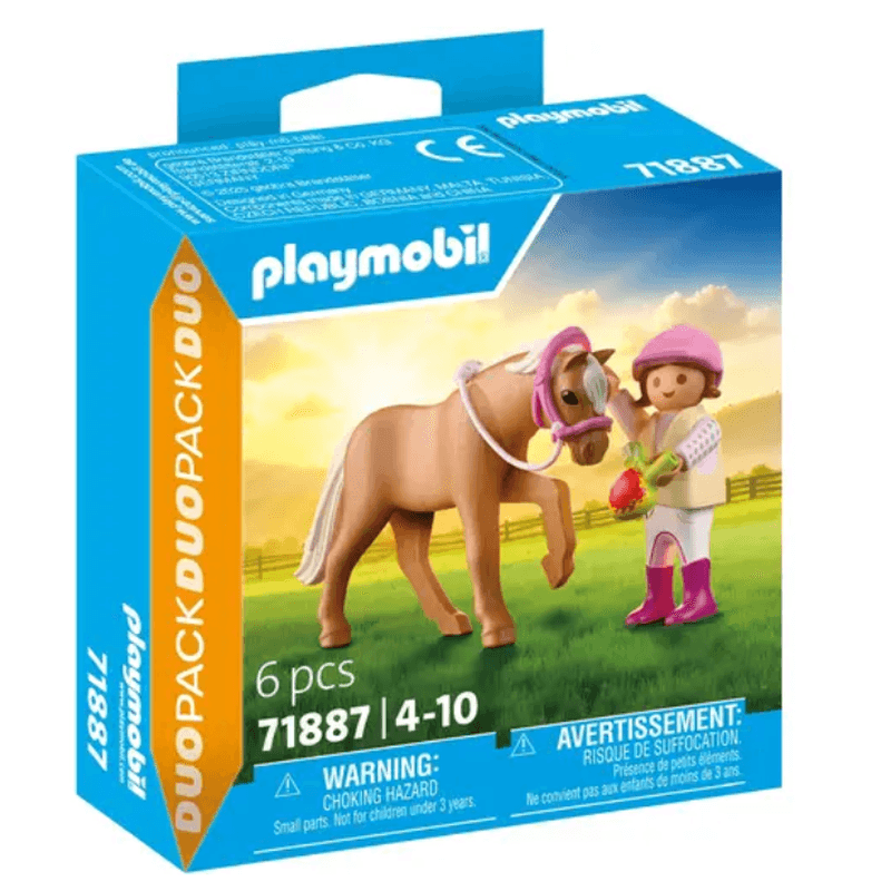 PLAYMOBIL 71887 Doppelpack Mädchen mit Ponys