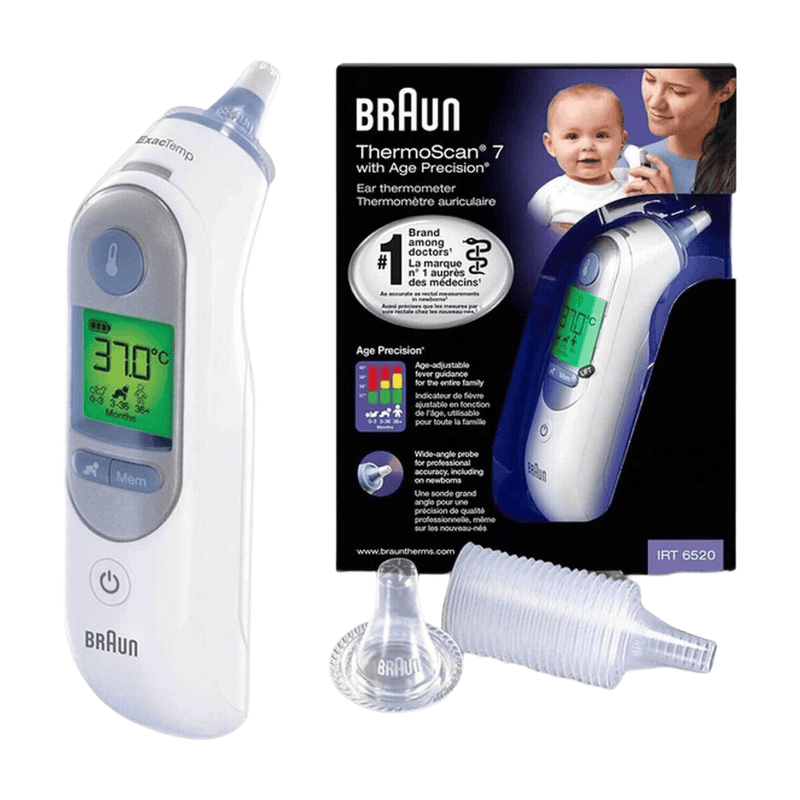 Braun ThermoScan 7 IRT6520WE Ohrthermometer