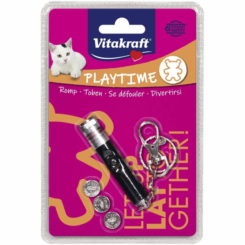 Vitakraft Katzenspielzeug Laserpointer "Fang das Licht" 1 Stück