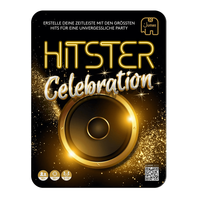 Hitster Celebration, EIN Party- und Kartenspiel für Erwachsene und Familien - 2 bis 10 Spieler ab 16 Jahren, Deutsch