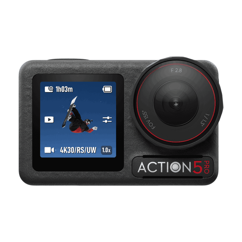 DJI Osmo Action 5 Pro Adventure Combo, 4K Actionkamera mit 1/1,3 Zoll Sensor
