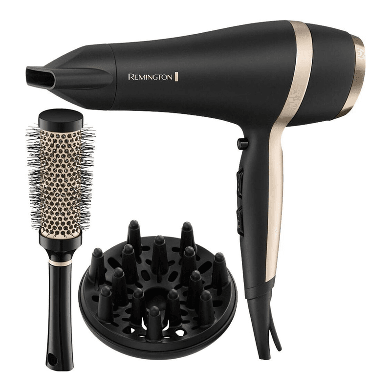 Remington Haartrockner 2100W + Diffusor + Bürste + Etui