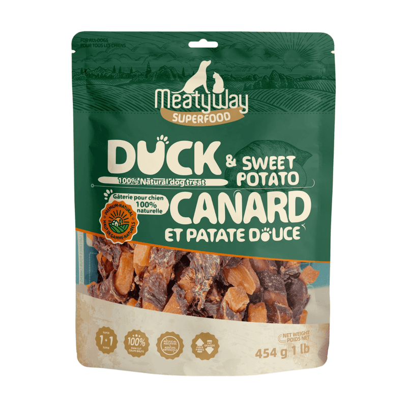 MeatyWay Ente und Süßkartoffel 454 g