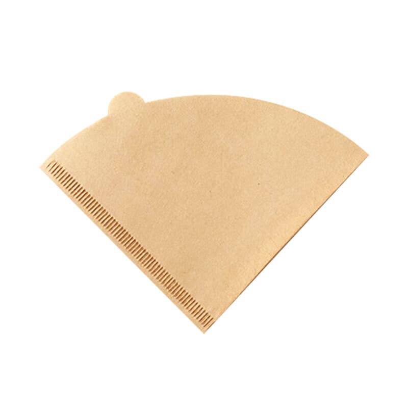 Maxcook 14,5 cm/5,71 Zoll Kaffeefilter, #01 ungebleichte Kegelfilter, 100 Stück Einwegfilter aus Naturpapier für 1–2 Tassen, 01-Kegelform für