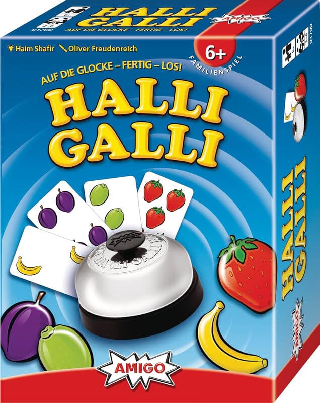 AMIGO Spiel + Freizeit 1700 Halli Galli. Auf die Glocke fertig los
