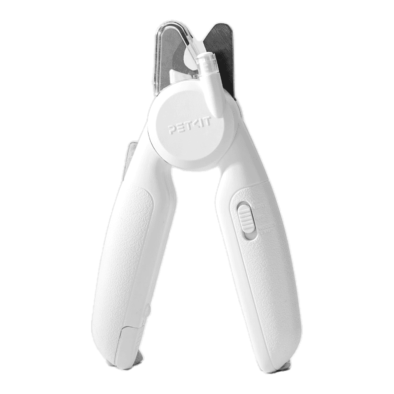 Petkit LED-Nagelknipser für Haustiere, 2-in-1 Multifunktions-Pro-Version, zweifarbige LED-Beleuchtung, inklusive USB-C-Ladekabel, Schmieröl für die