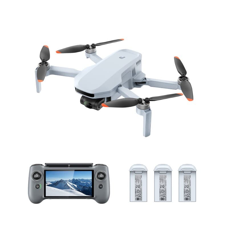 Potensic ATOM 2 Alles-in-einem-Mehr-Fliegen-Set mit Bildschirm-Fernsteuerung – ultraleichte Kameradrohne mit 4K-HDR-Video, hochauflösenden