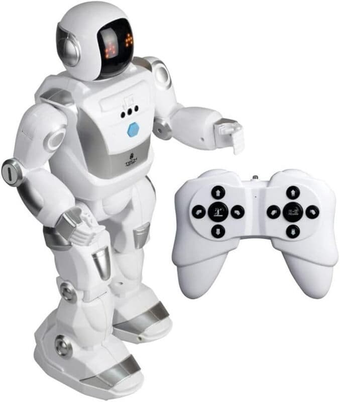 YCOO 88071 Programm A BOT X von Silverlit, ferngesteuerter Roboter, programmierbar, mit Sound- und Lichteffekten, Bewegungssensoren, multidirektionale