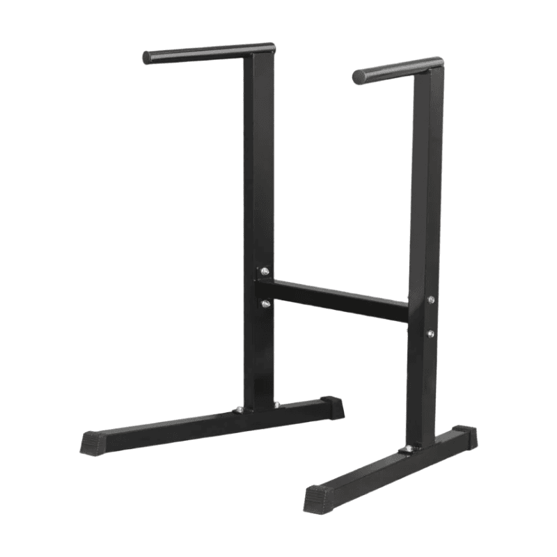 Yaheetech Robuste Dip-Station mit Parallelbarren für Heim-Fitnessstudio und Fitnesstraining Schwarz