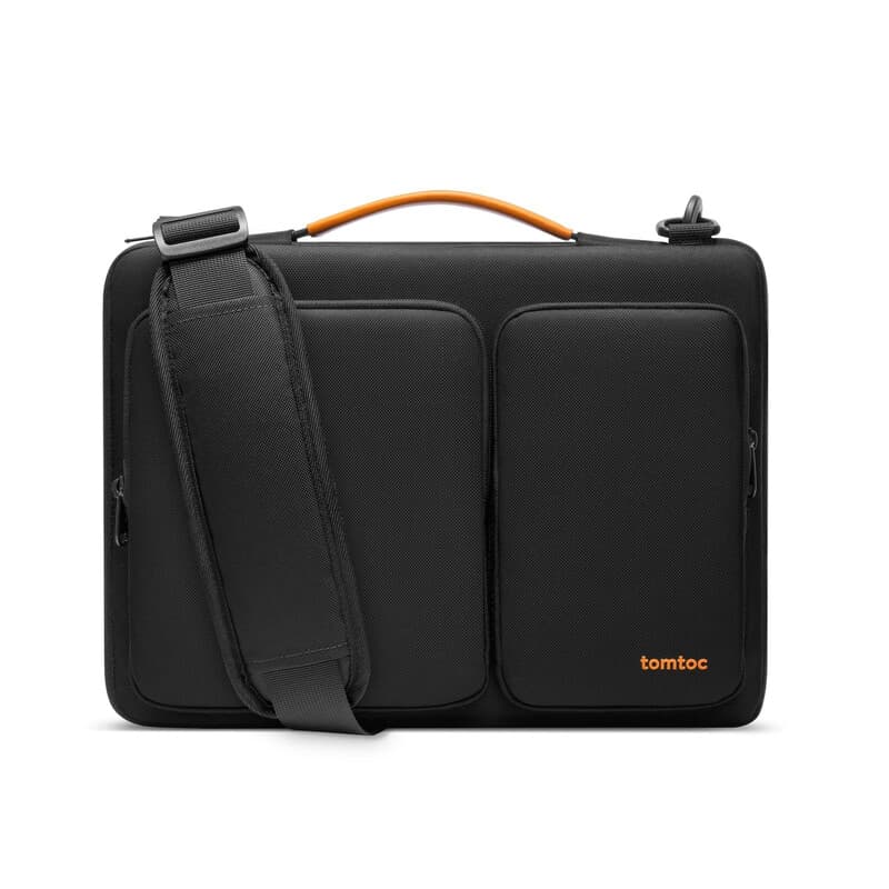 tomtoc Defender-A42 Laptop-Briefcase 14 Zoll schwarz