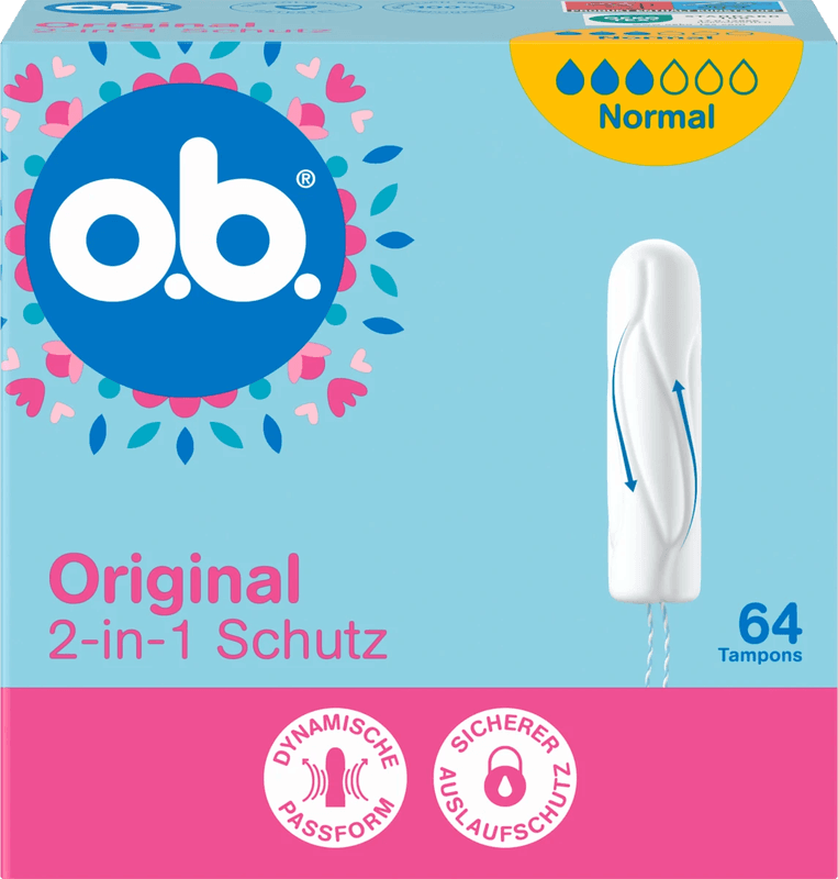o.b. Original Normal 64 St