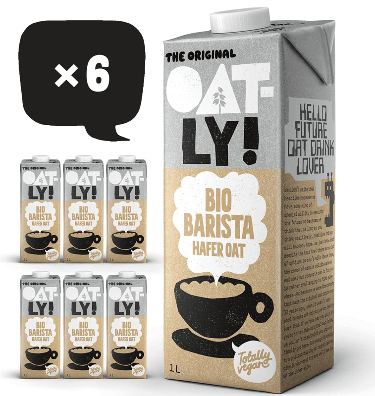 Oatly Bio Haferdrink Barista Edition 6er-Pack (6 x 1L)