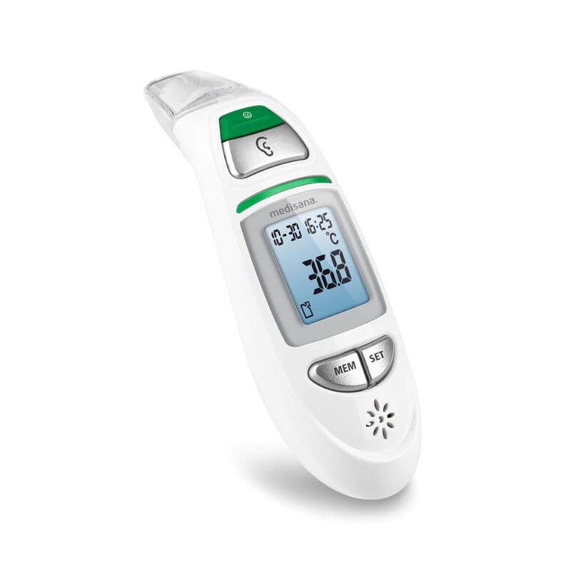 medisana TM 750 6-in-1 Infrarot-Thermometer, Weiß - 1 Stück