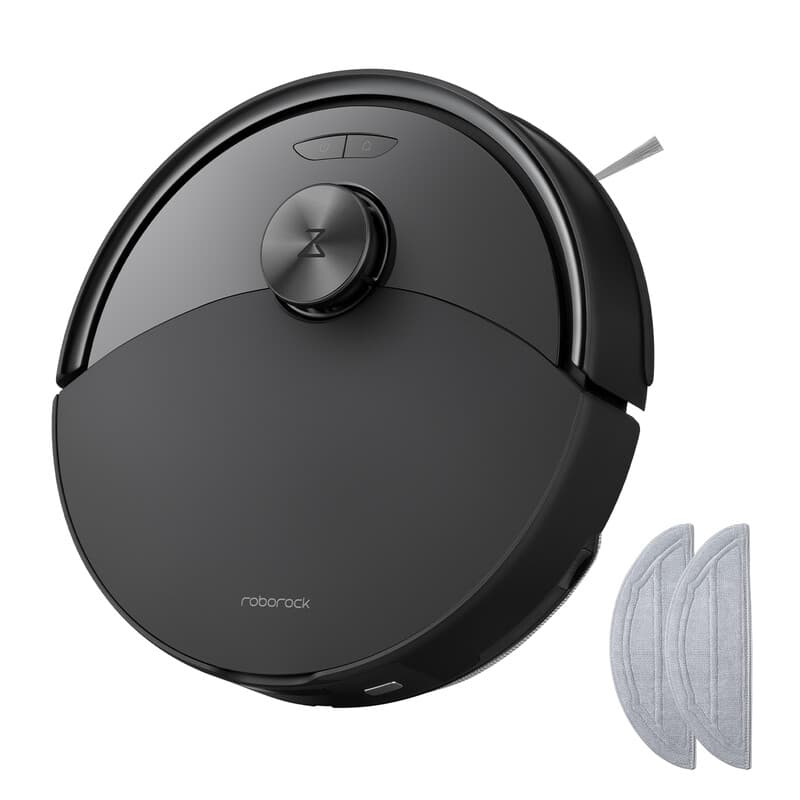 Roborock Q10 S5 Saugroboter Set mit Wischfunktion, 10.000 Pa HyperForce Saugkraft, Duales Anti-Tangle-System, Automatisches Anheben zum Wischen, Ideal