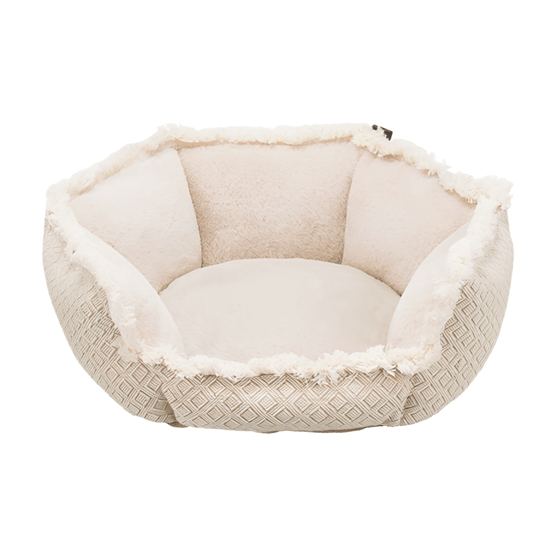 TRIXIE Haustierbett Boho beige 50 x 50 cm