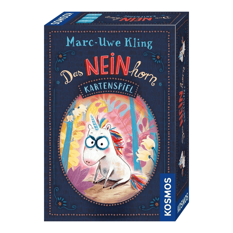 KOSMOS 680848 Das NEINhorn - Kartenspiel, Das Spiel zum bekannten Kinderbuch, Lustiges Kinderspiel ab 6 Jahren, für 2 bis 6 Spieler, in praktischer
