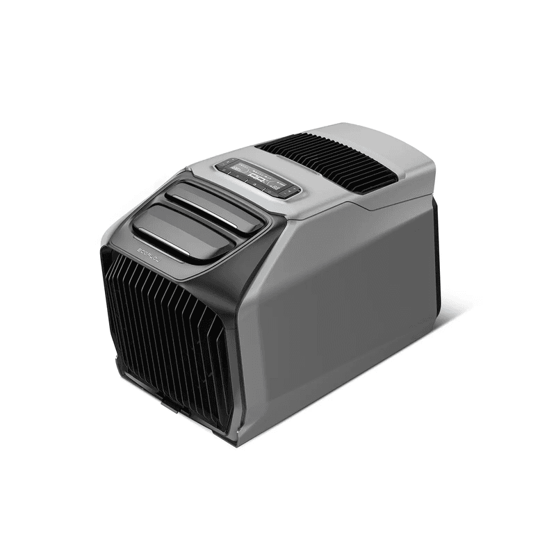EcoFlow WAVE 3 tragbare Klimaanlage, 1800 W 6100 BTU Kühlung & 2000 W 6800 BTU Heizung, 1000 W Schnellladung 75 Min., 8 Std. Akkulaufzeit,