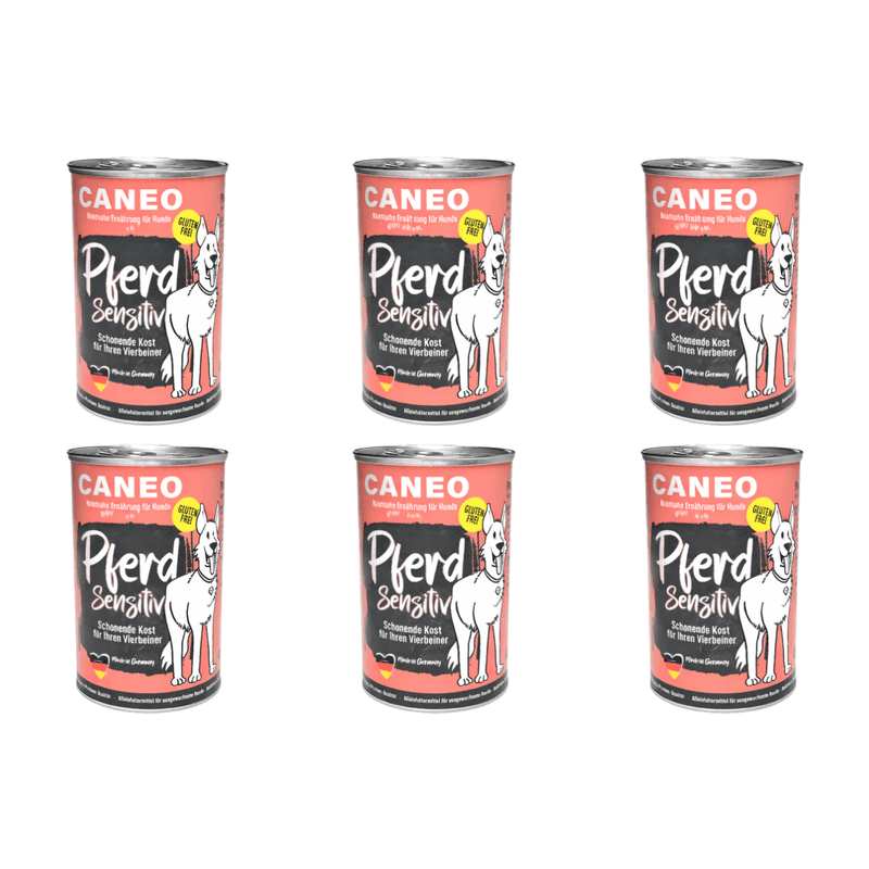 CANEO Pferd sensitiv 6 x 400 g