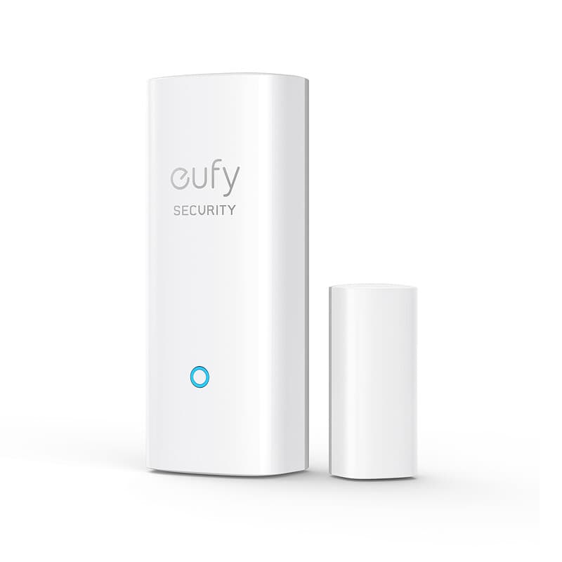eufy Security by Anker, Haustür Sensor, Erkennt Öffnen/Schließen von Türen & Fenstern, Sendet Alarm, Löst Alarm aus, 2 Jahre Akku, Steuert andere