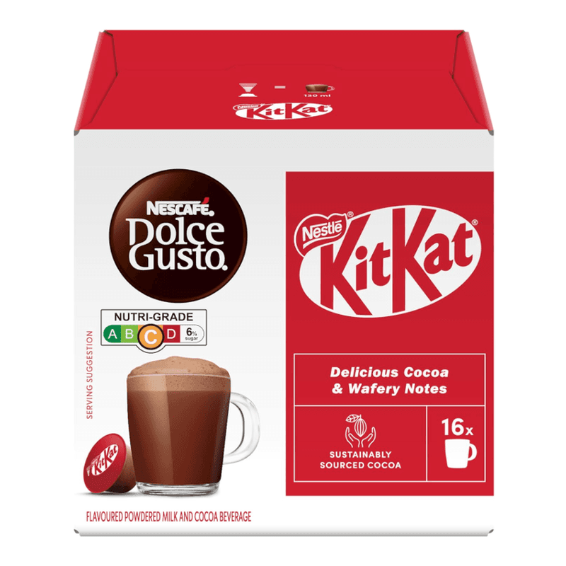NESCAFÉ DOLCE GUSTO Kit Kat 16 Kakaokapseln