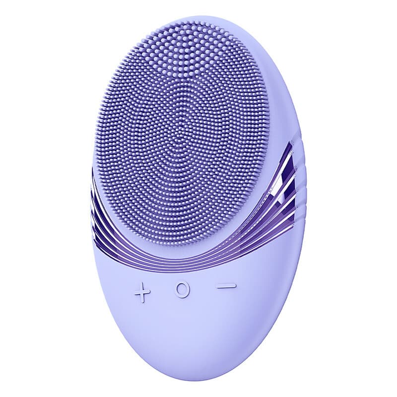 Sunluxy JMY-103 Gesichtsreinigungsbürste, 5 Vibrationsmodi, sanfte Reinigung mit Silikonbürstenkopf, tragbares Aufhängeschlaufendesign,
