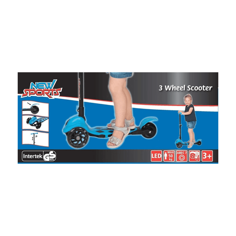 NSP 3-Rad-Roller Blau, 120mm, ABEC7