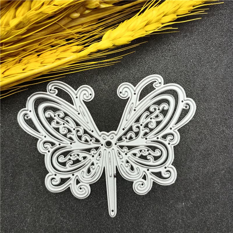 Creative für Schmetterlinge Metall-Schneidestempel Schablone Scrapbooking Prägestempel Papierkarten Album-Dekoration, schöne Schmetterlinge
