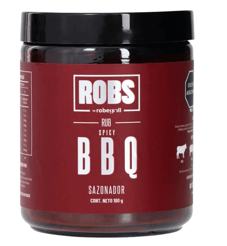 Robs scharfe BBQ-Rub von Robegrill - 190 g