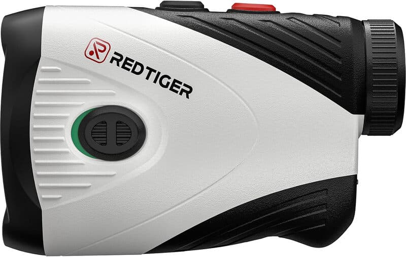 REDTIGER Golf-Entfernungsmesser C001, 1200 Yards Laser-Entfernungsmesser, 7-fache Vergrößerung, Flaggenmast-Arretierung mit Vibration,