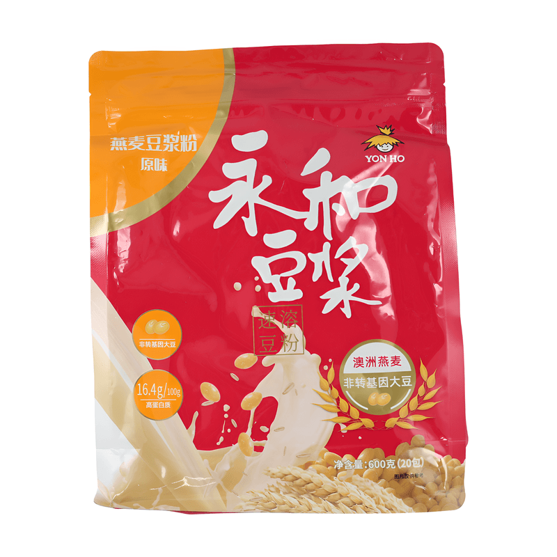 Yon Ho Hafer-Sojamilchpulver Originalgeschmack 600 g