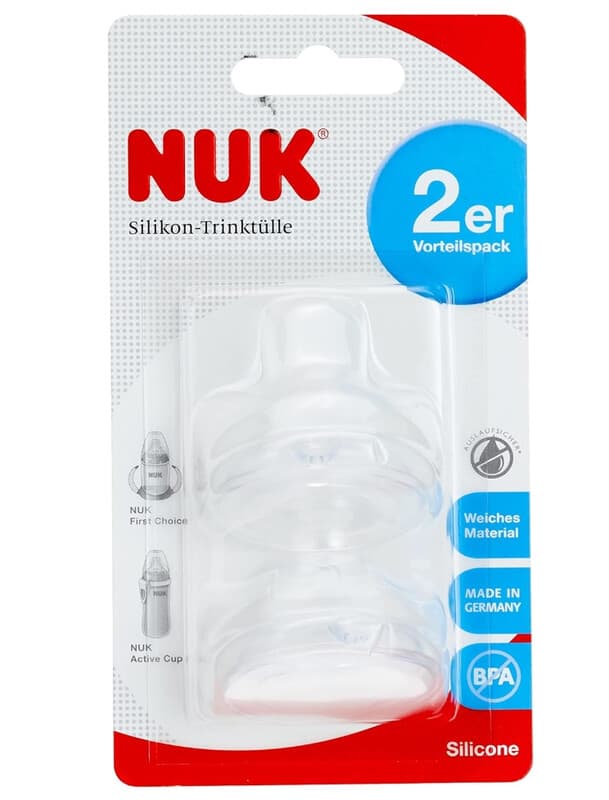 NUK Silikon-Trinktülle 2 St