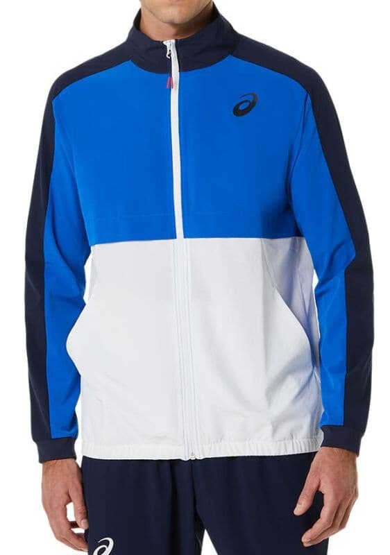 Asics Herren Match Jacket Tuna Blue/Midnight L