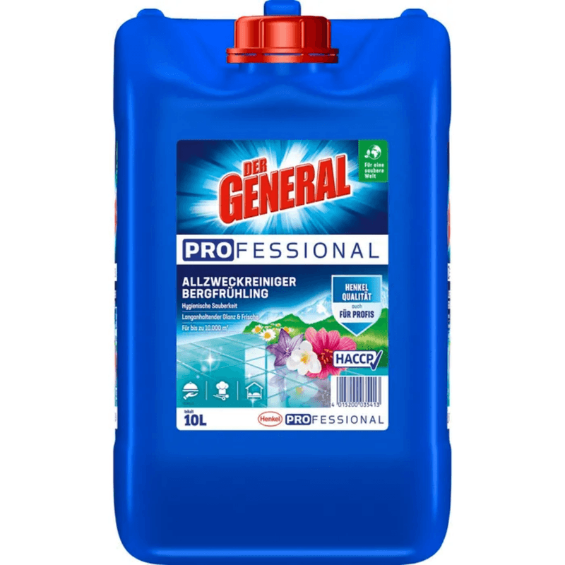 DER GENERAL Professional Allzweckreiniger Bergfrühling 10l